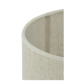 Abażur BRESKA 40 cm perłowa biel*L&L Discount