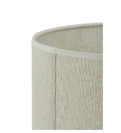 Abażur BRESKA 40 cm perłowa biel*L&L Discount