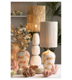 Abażur LANZANO 30 cm naturalna rafia*L&L Outlet