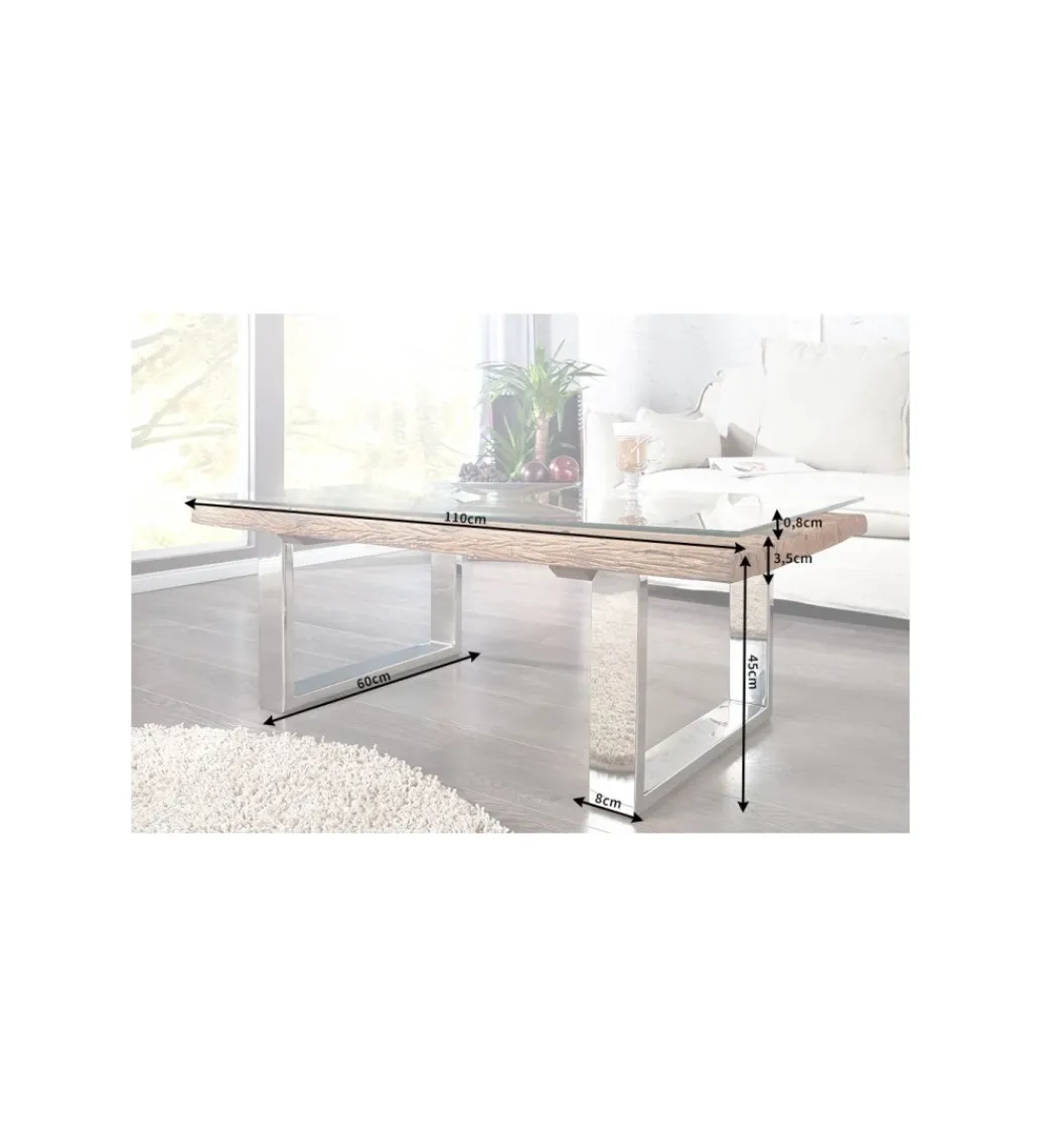 Ława Barrakuda II 110 cm drewno teak*Invicta Interior