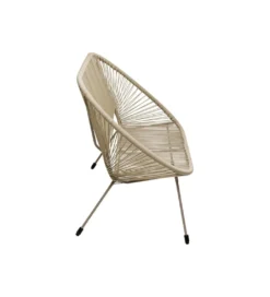 Ławka ACAPULCO 121 cm mono greige*KARE