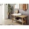 Ławka ALVAR 100 cm drewno dąb*MCA New