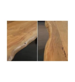 Ławka ARKTYKA Mammut 160 cm drewno akacja honey*Invicta Interior Best