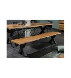 Ławka ARKTYKA Mammut X 200 Cm drewno akacja honey*Invicta Interior Online