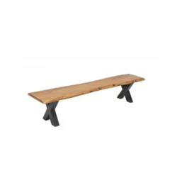Ławka ARKTYKA Mammut X 200 Cm drewno akacja honey*Invicta Interior Online
