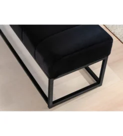 Ławka BALTIC 108 cm czarna*WOHNLING, GERMANY Sale