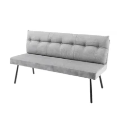 Ławka BIG GEORGE 160 cm szary*Invicta Interior Best