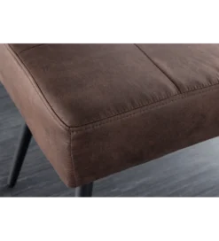 Ławka BOUTIQUE 100 cm brąz*Invicta Interior - przedsprzedaż