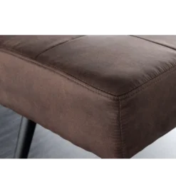 Ławka BOUTIQUE 100 cm brąz*Invicta Interior - przedsprzedaż