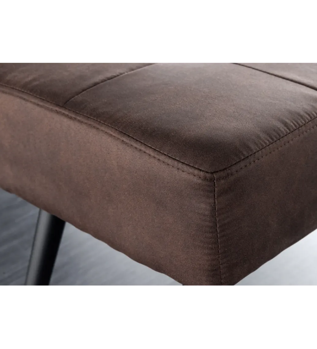 Ławka BOUTIQUE 100 cm brąz*Invicta Interior - przedsprzedaż