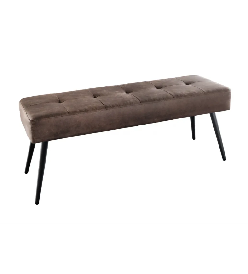Ławka BOUTIQUE 100 cm brąz*Invicta Interior - przedsprzedaż