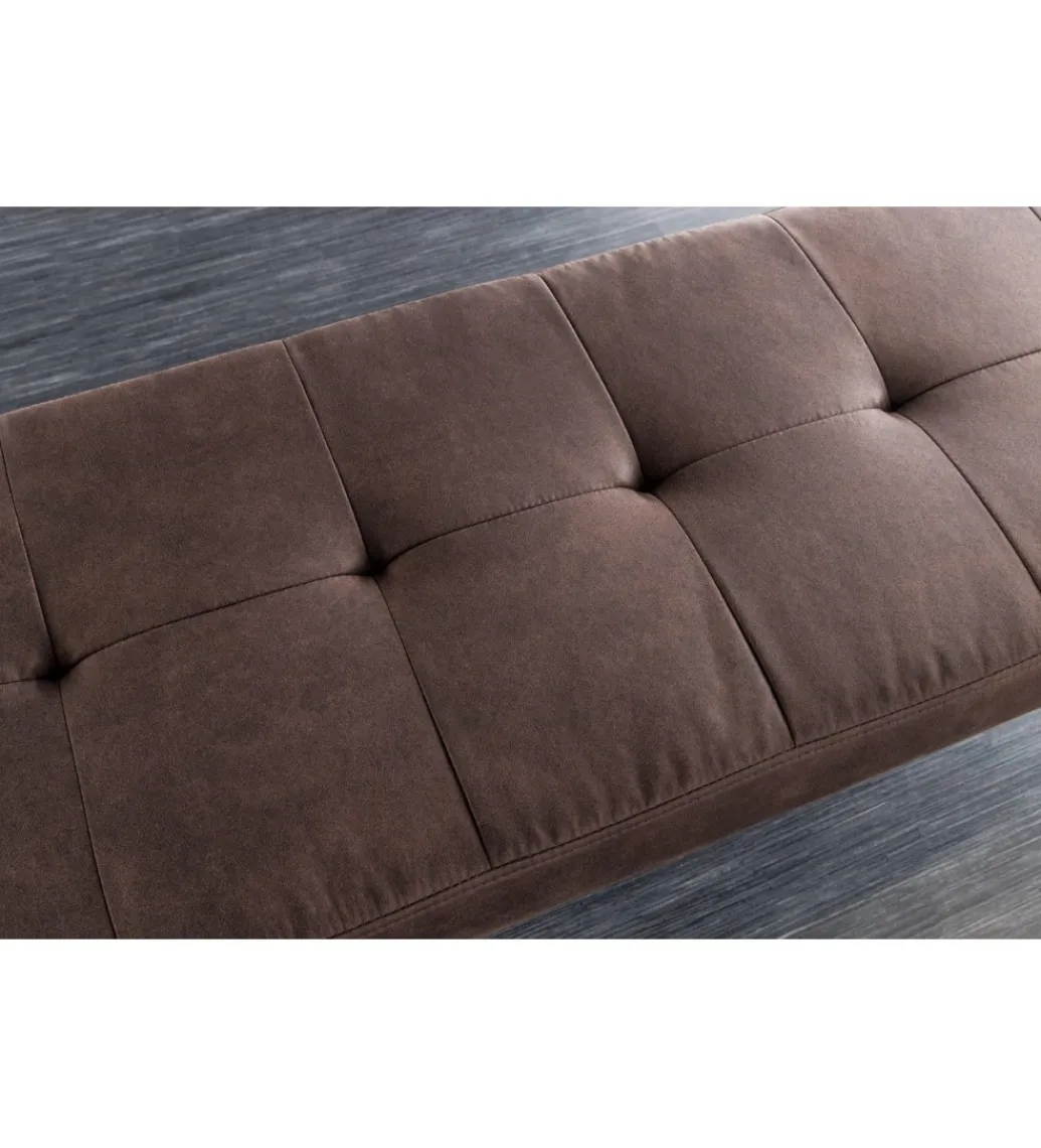 Ławka BOUTIQUE 100 cm brąz*Invicta Interior - przedsprzedaż