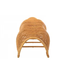 Ławka CRAWL rattanowa 200 cm naturalny*J-Line Hot