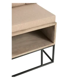 Ławka ENTRY WAY 100 cm drewno mango*J-Line Online