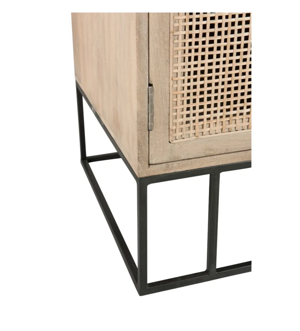 Ławka ENTRY WAY 100 cm drewno mango*J-Line Online