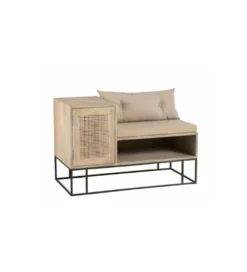 Ławka ENTRY WAY 100 cm drewno mango*J-Line Online