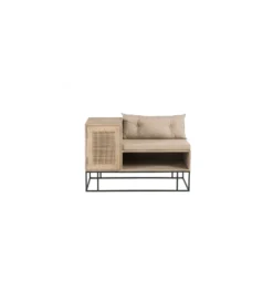 Ławka ENTRY WAY 100 cm drewno mango*J-Line Online