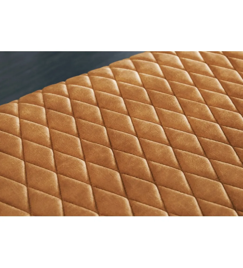 Ławka ETIENNE Paris 162 cm ciemna musztarda*Invicta Interior