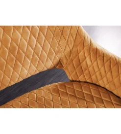 Ławka ETIENNE Paris 162 cm ciemna musztarda*Invicta Interior