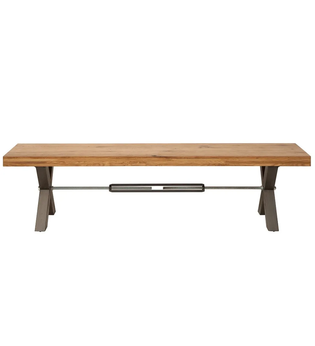 Ławka FACTORY 180 cm dębowa*Invicta Interior Discount