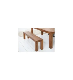 Ławka FINICE Makassar 140 Cm drewno Sheesham*Invicta Interior - przedsprzedaż Hot