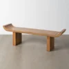 Ławka GALT 160 cm drewno mango naturalna*Zona-Design Hot