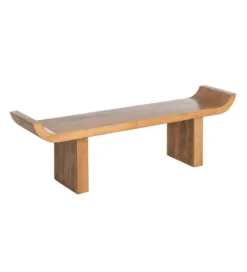 Ławka GALT 160 cm drewno mango naturalna*Zona-Design Hot