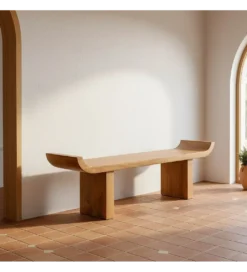 Ławka GALT 160 cm drewno mango naturalna*Zona-Design Hot