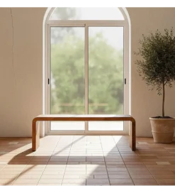 Ławka GALT 147 cm drewno mango naturalna*Zona-Design New