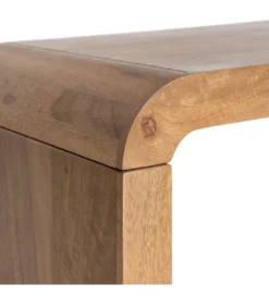 Ławka GALT 147 cm drewno mango naturalna*Zona-Design New