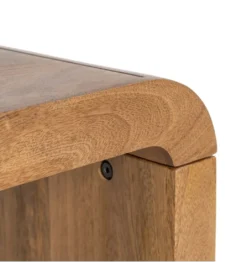 Ławka GALT 147 cm drewno mango naturalna*Zona-Design New