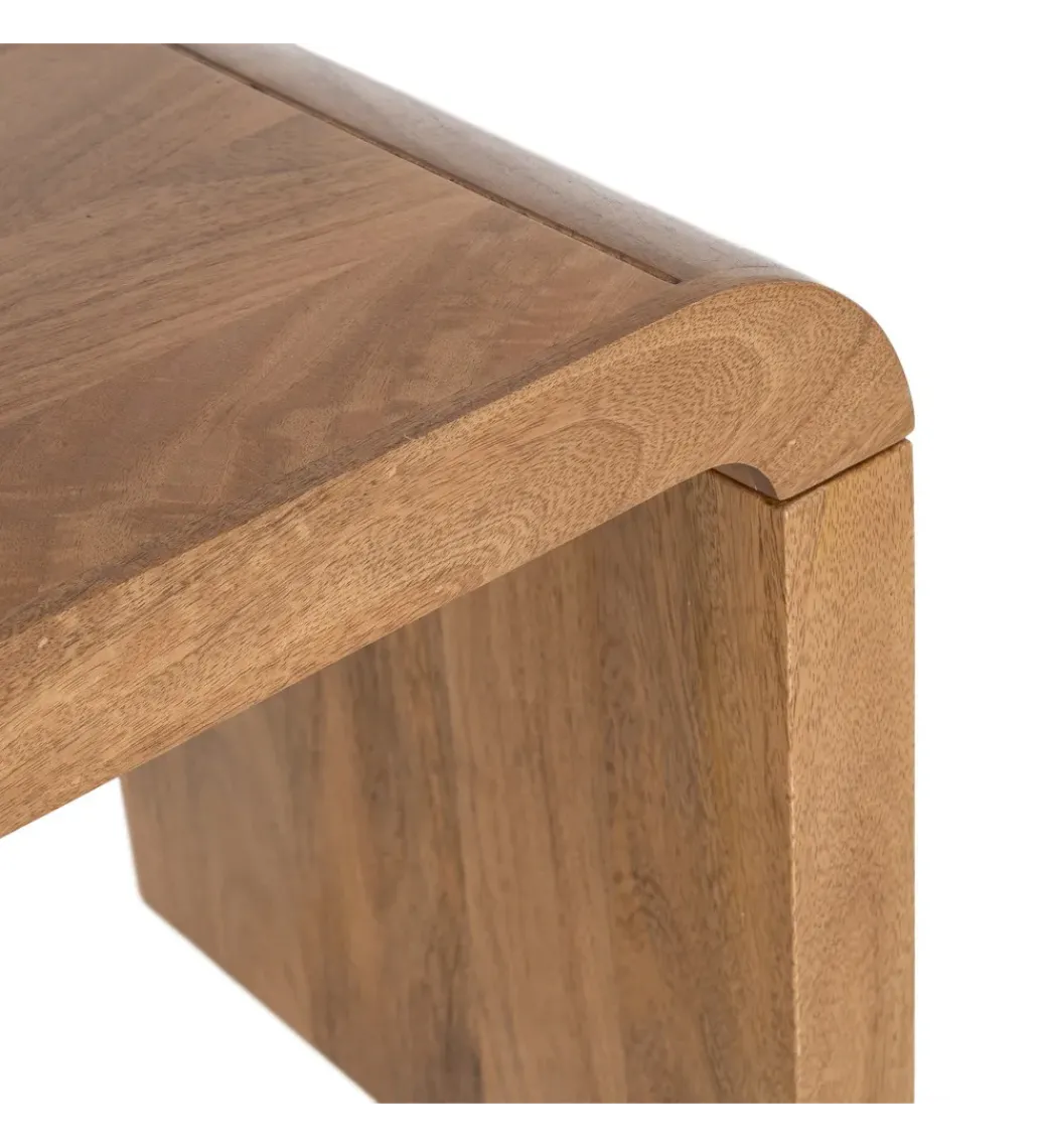 Ławka GALT 147 cm drewno mango naturalna*Zona-Design New