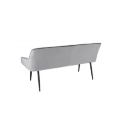 Ławka HAVIER Turin 160 cm srebrno-szara*Invicta Interior Online