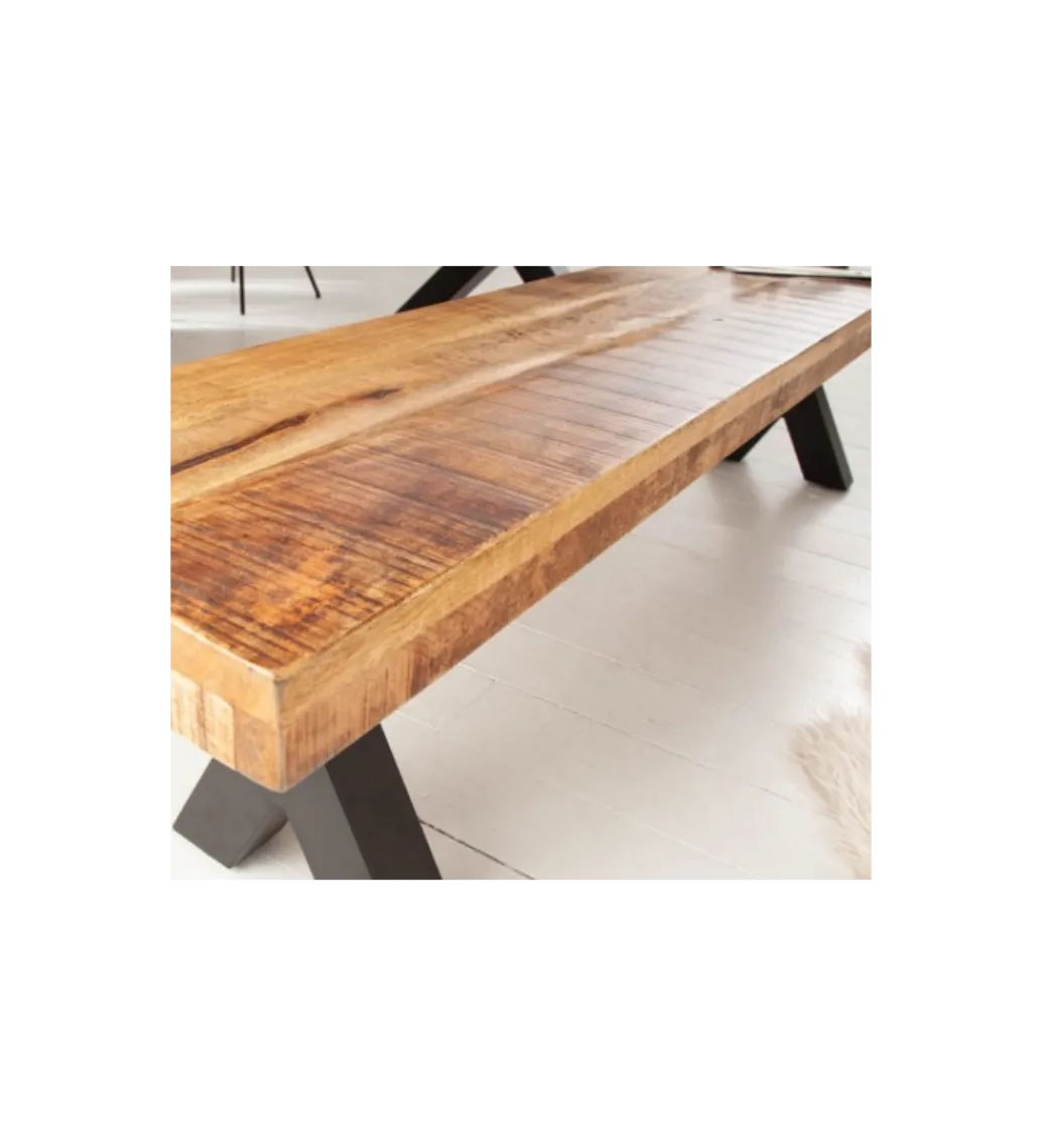 Ławka Iron Craft X 200 cm Mango*Invicta Interior New