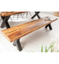 Ławka Iron Craft X 200 cm Mango*Invicta Interior New