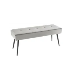 Ławka OLIWIA III 100 cm ciemnoszara*Invicta Interior New