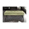 Ławka OLIWIA III 100 cm zielona*Invicta Interior Discount