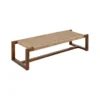 Ławka PASMERI 138 cm drewno teak*Zona-Design Online