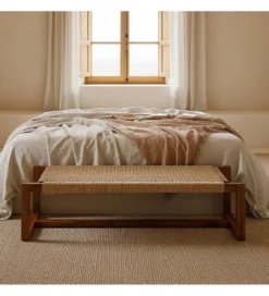 Ławka PASMERI 138 cm drewno teak*Zona-Design Online