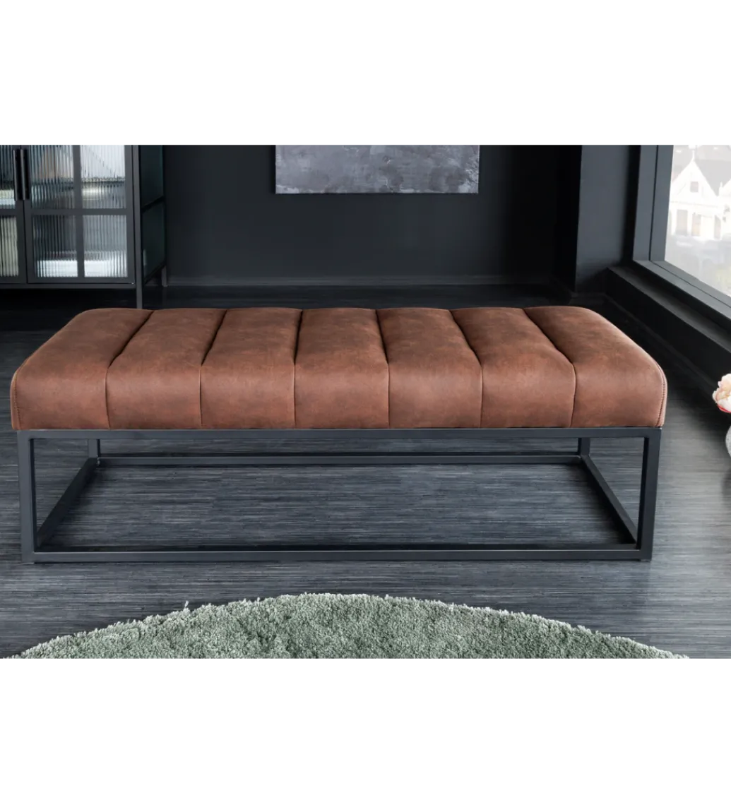 Ławka PETIT BEAUTÉ 110 cm antyczny brąz*Invicta Interior Best