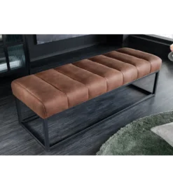 Ławka PETIT BEAUTÉ 110 cm antyczny brąz*Invicta Interior Best