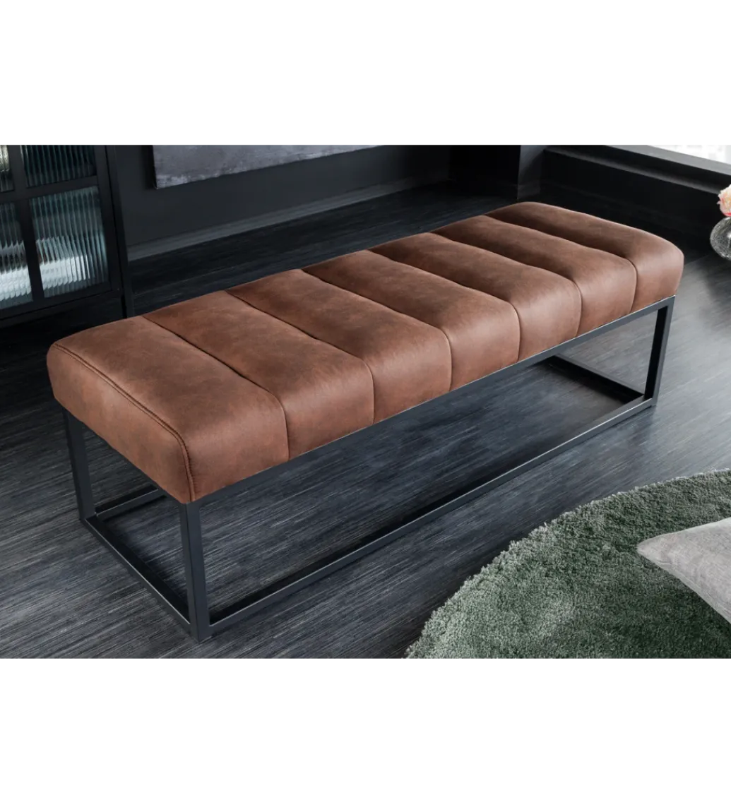 Ławka PETIT BEAUTÉ 110 cm antyczny brąz*Invicta Interior Best