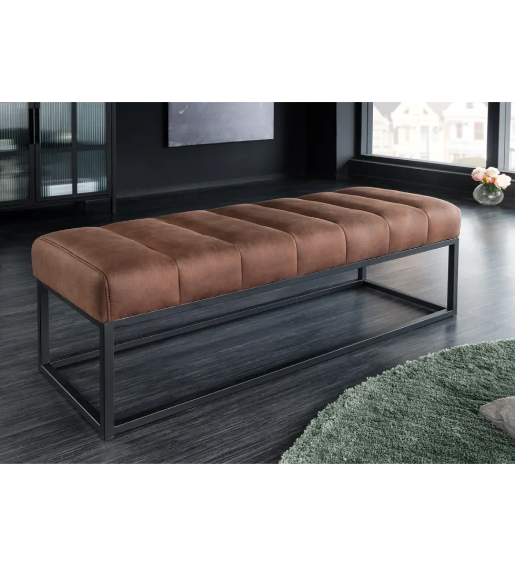 Ławka PETIT BEAUTÉ 110 cm antyczny brąz*Invicta Interior Best