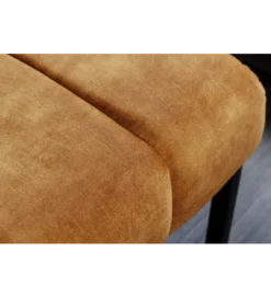 Ławka PETIT BEAUTÉ 110 cm musztardowa*Invicta Interior Outlet