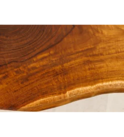 Ławka ROOT 100 cm drewno teak naturalny brąz*Invicta Interior - przedsprzedaż Best