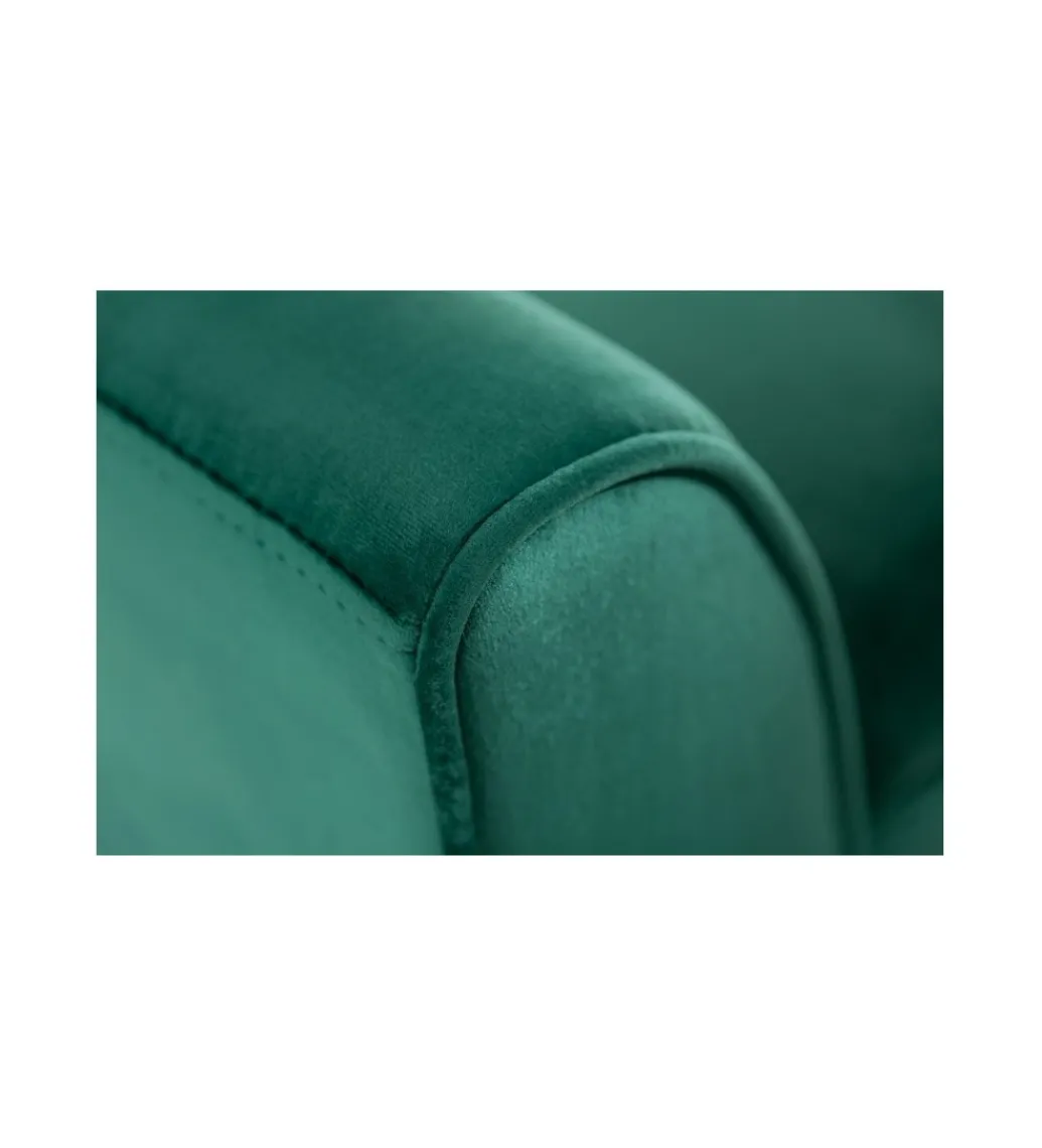 Ławka SCARLETT 90 cm szmaragdowa*Invicta Interior Hot