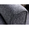 Ławka SCARLETT 90 cm tkanina bouclé antracyt*Invicta Interior Best