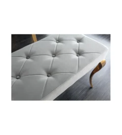 Ławka TRENTINO Modern Barock 172 cm szara*Invicta Interior Sale