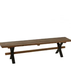Ławka VINTAGE 180 cm naturalne drewno*J-Line Discount
