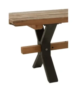 Ławka VINTAGE 180 cm naturalne drewno*J-Line Discount